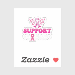 support squad breast cancer awareness sticker
