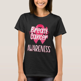 Support Squad Breast Cancer - In October We Wear P T-Shirt