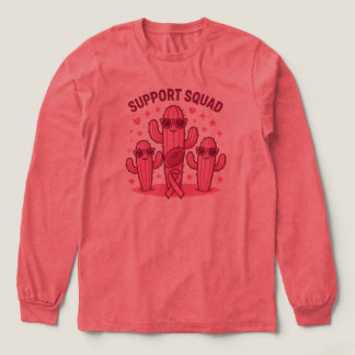 Support Squad Cactus Design Tri-Blend Shirt