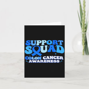 Support squad colon cancer awareness colorectalSup Card