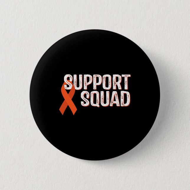 Support Squad Complex Regional Pain Syndrome Aware Button (Front)
