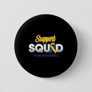 Support Squad Down's Syndrome Awareness T21 Hope W Button