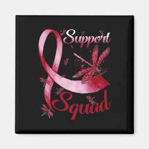 Support Squad Dragonfly Brain Aneurysm Awareness Magnet
