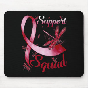 Support Squad Dragonfly Brain Aneurysm Awareness  Mouse Pad