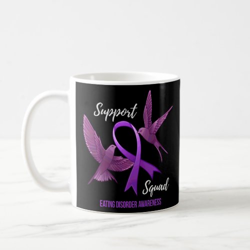 Support Squad Eating Disorder Awareness  Coffee Mug