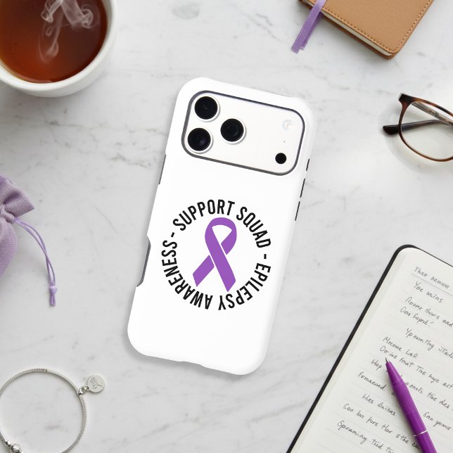 Support Squad Epilepsy Awareness Gift Case-Mate iPhone Case (Creator Uploaded)