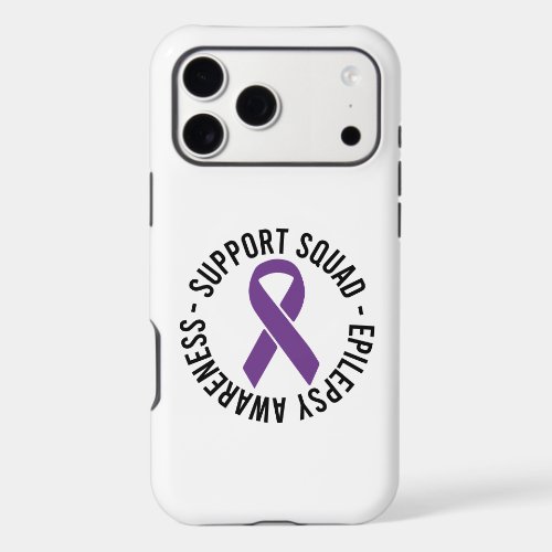 Support Squad Epilepsy Awareness Gift iPhone 17 Pro Max Case