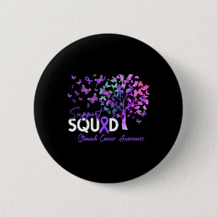 Support Squad Fall Tree Periwinkle Ribbon Stomach Button