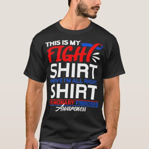 Support Squad Fight  I Lung Disease Pulmonary Fibr T_Shirt