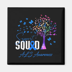 Support Squad For Als Awareness  Magnet