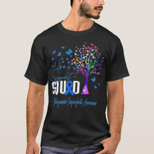 Support Squad For Osteogenesis Imperfecta Awarenes T-Shirt