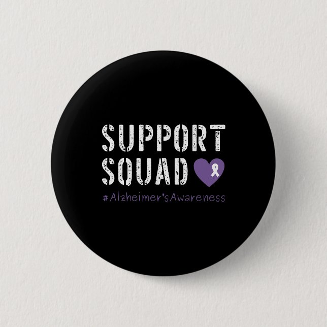 Support Squad Heimer's Awareness  Button (Front)