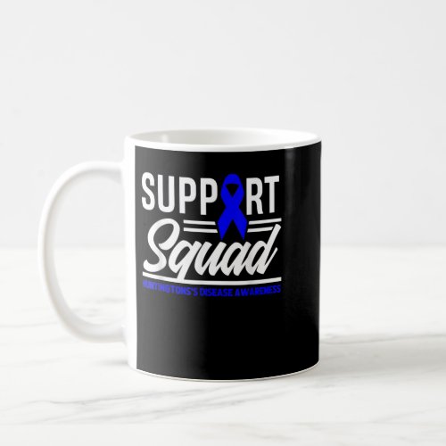 Support Squad Huntingtons Disease Warrior Coffee Mug