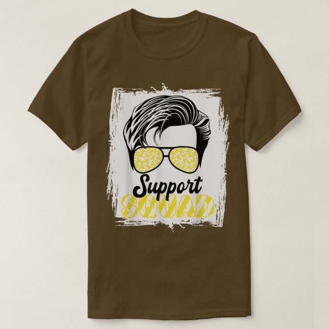 Support Squad I Childhood Retina Cancer I Retinobl T-Shirt (Design Front)