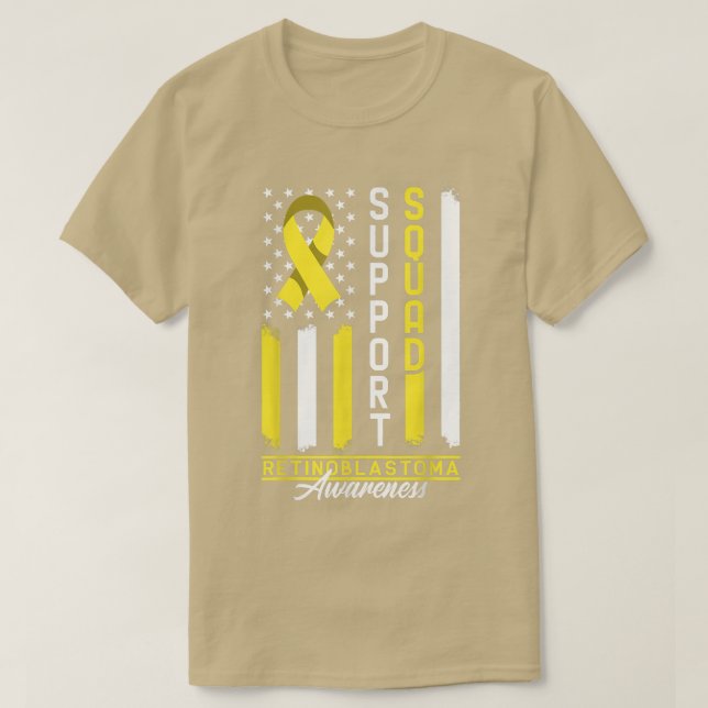 Support Squad I Childhood Retina Cancer I Retinobl T-Shirt (Design Front)