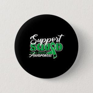 Support Squad I Gluten Free Coeliac Celiac Disease Button