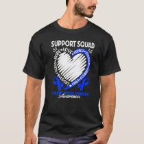 Support Squad I Me Cfs Chronic Fatigue Syndrome  2 T-Shirt