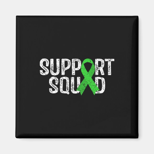 Support Squad Kidney Disease Awareness  Magnet (Front)