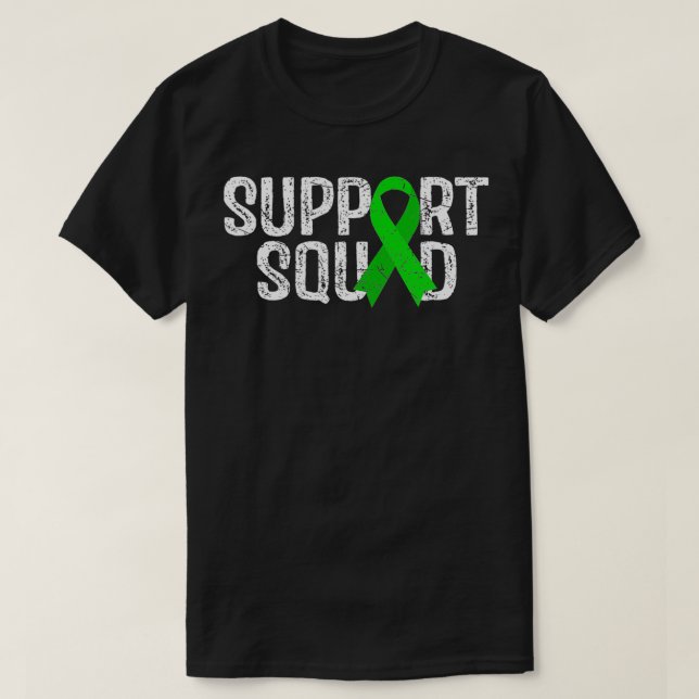 Support Squad Kidney Disease Awareness  T-Shirt (Design Front)