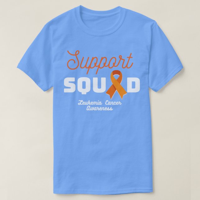 Support Squad Leukemia 2 T-Shirt (Design Front)