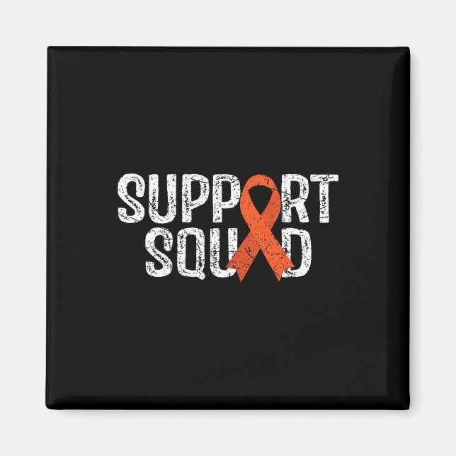 Support Squad Leukemia Awareness 2  Magnet (Front)