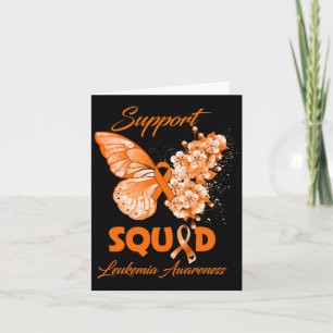 Support Squad Leukemia Awareness  Card