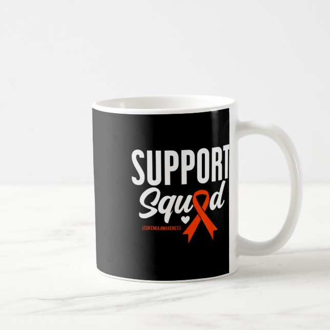 Support Squad Leukemia Awareness  Coffee Mug (Right)