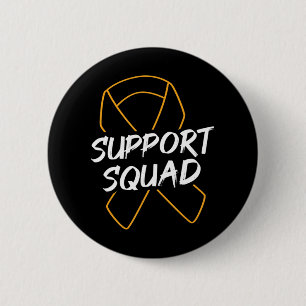 Support Squad Leukemia Cancer Leukemia Awareness R Button