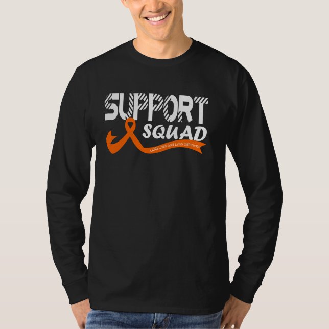 Support Squad Limb Loss and Limb Difference Awaren T-Shirt (Front)