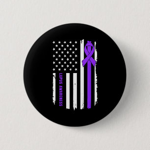 Support squad lupus awareness warrior fighter button