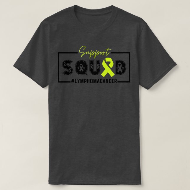 Support Squad Lymphoma 1 T-Shirt (Design Front)