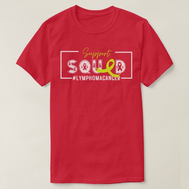Support Squad Lymphoma 6 T-Shirt (Design Front)