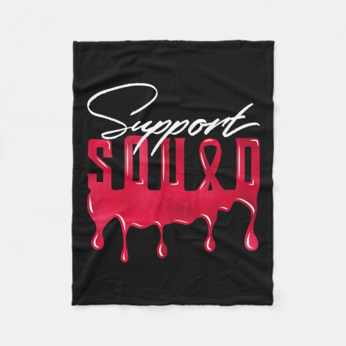 Support Squad Matching Tees  Fleece Blanket