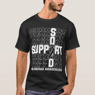 Support Squad Melanoma Awareness T-Shirt