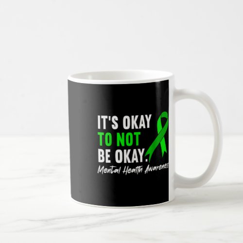 Support Squad Mental Health Awareness Lime Green R Coffee Mug