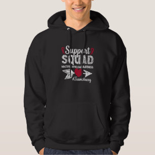 Support Squad Multiple Myeloma Warrior Awareness Hoodie