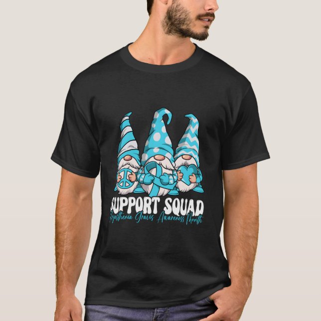 Support Squad Myasthenia Gravis Awareness Month T-Shirt (Front)