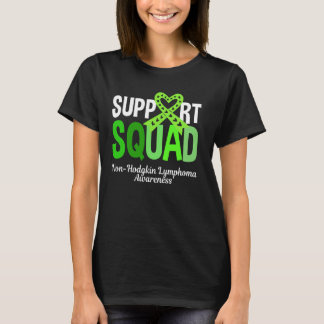 Support Squad Non-Hodgkin Lymphoma Awareness Desig T-Shirt