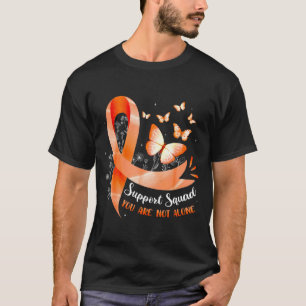 Support Squad Not Alone Leukemia Awarenes Men T-Shirt