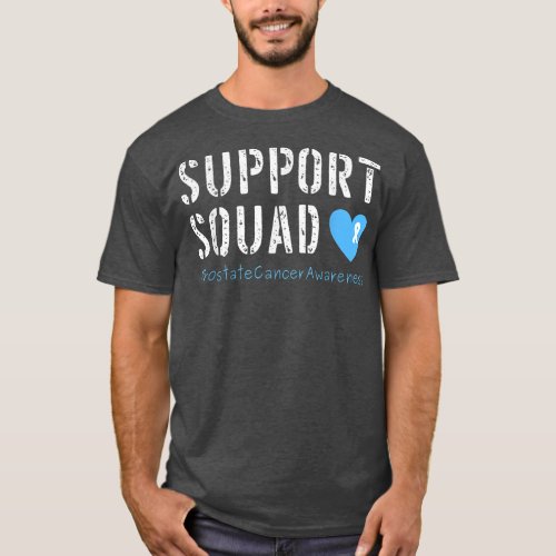 Support Squad Prostate Cancer Awareness  T_Shirt