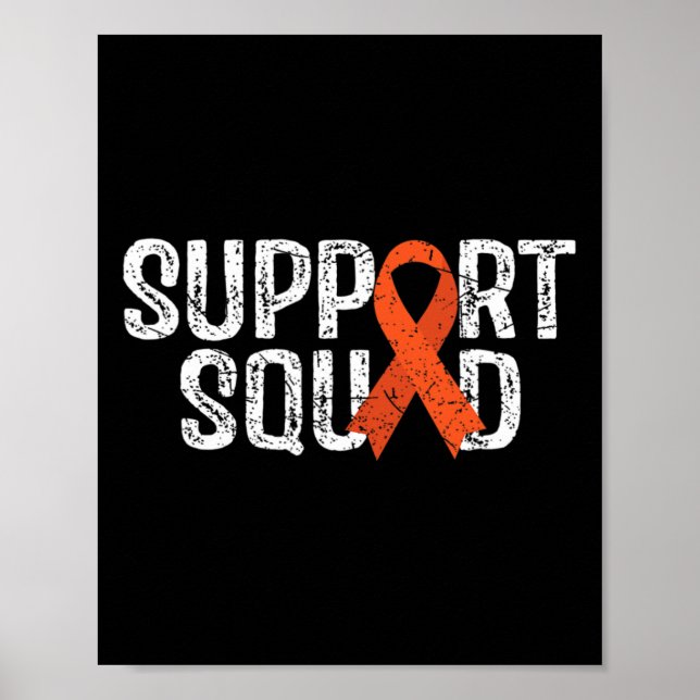Support Squad RSD CRPS Awareness  Poster (Front)