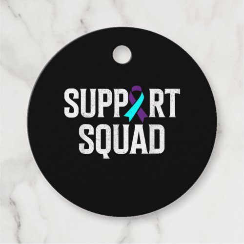 Support Squad Support Suicide Prevention Awareness Favor Tags