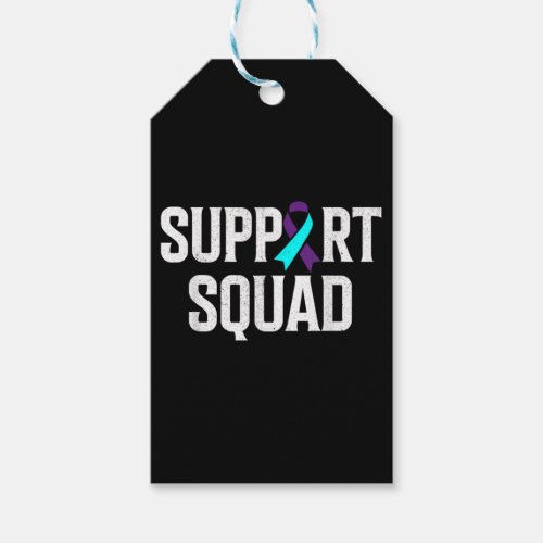 Support Squad Support Suicide Prevention Awareness Gift Tags