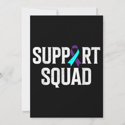 Support Squad Support Suicide Prevention Awareness Invitation