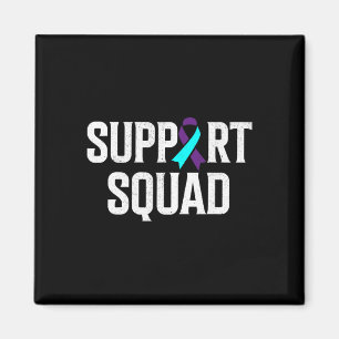 Support Squad Support Suicide Prevention Awareness Magnet