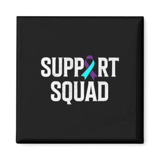 Support Squad Support Suicide Prevention Awareness Magnet