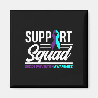 Support Squad Support Suicide Prevention Awareness Magnet