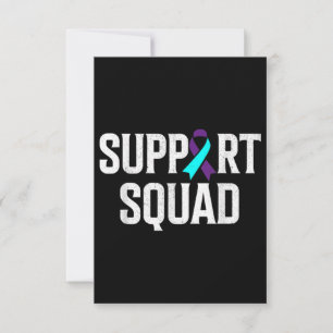 Support Squad Support Suicide Prevention Awareness Note Card