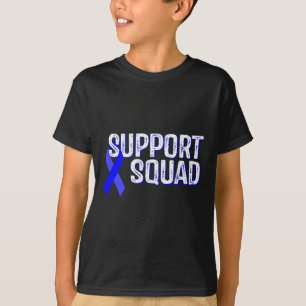 Support Squad Warrior Alopecia Areata Awareness  T-Shirt