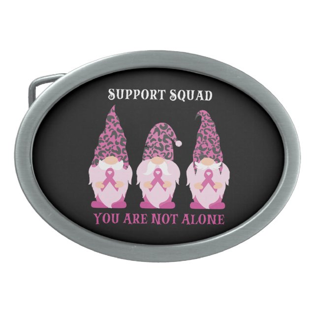 Support Squad You Are Not Alone Belt Buckle (Front)